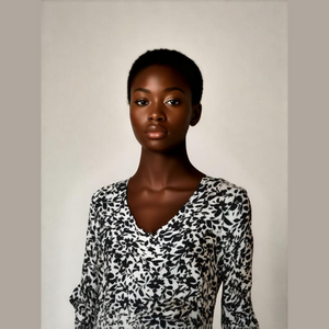 Well Worn V-Neck Blouse NWOT Small